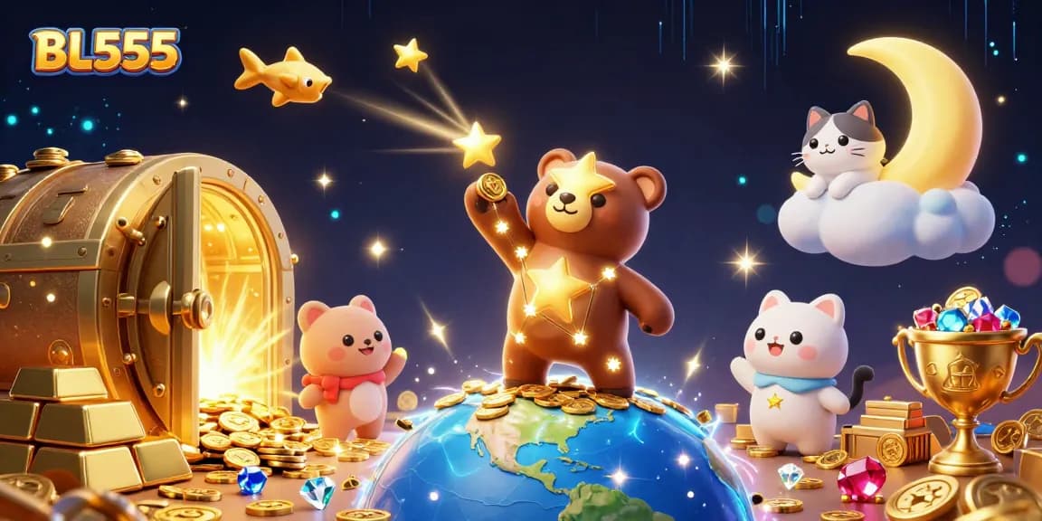 Engage with the vibrant world of BL555, a dynamic online casino experience with glimmering treasures.
