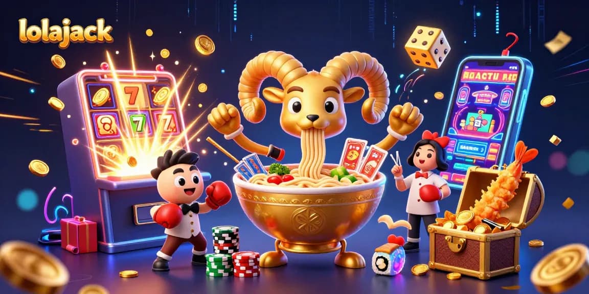 Engage with lolajack's thrilling world featuring vibrant casino characters and winning moments.