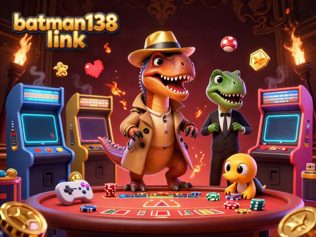 Experience thrilling gameplay with the batman138 link featuring a charming velociraptor, spotlighting casino dynamics.