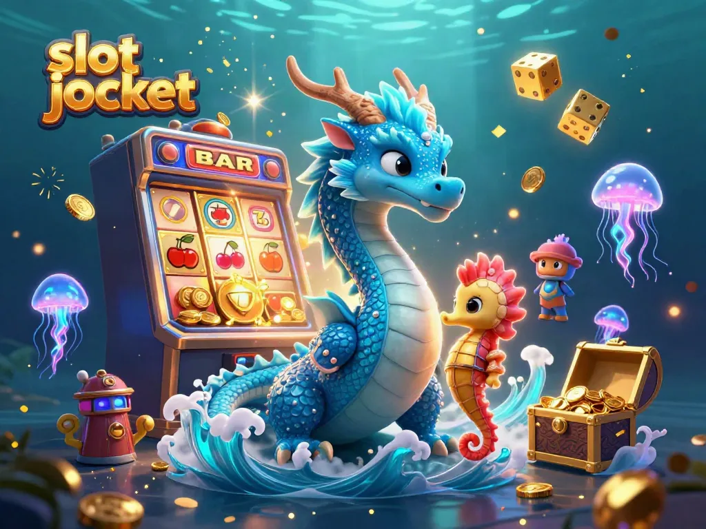 Engage in a thrilling slot jackpot adventure with cartoon characters and bursting coins!