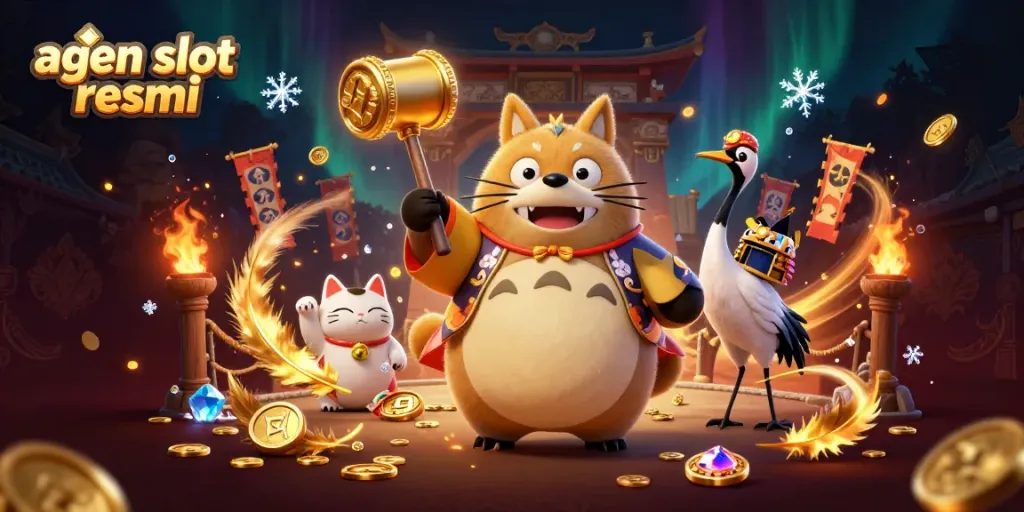 Menangkan jackpot di agen slot resmi dengan slot online memukau dan karakter unik.