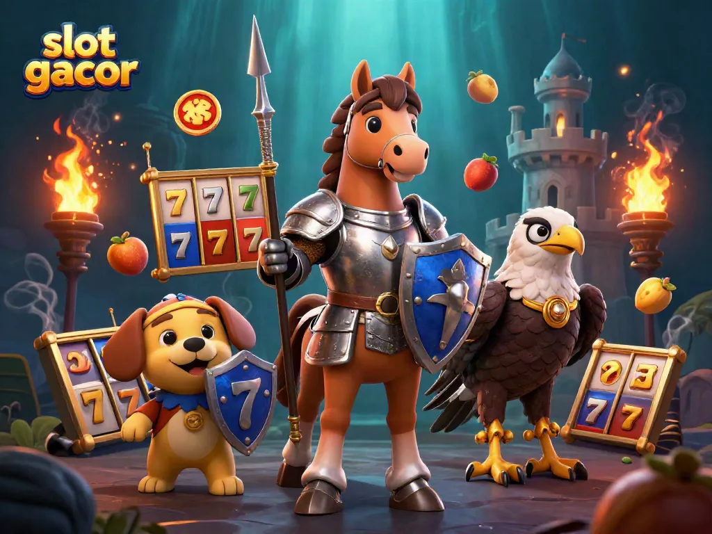 Mendapatkan jackpot di slot gacor dengan mesin slot yang menguntungkan dan simbol buah yang cerah