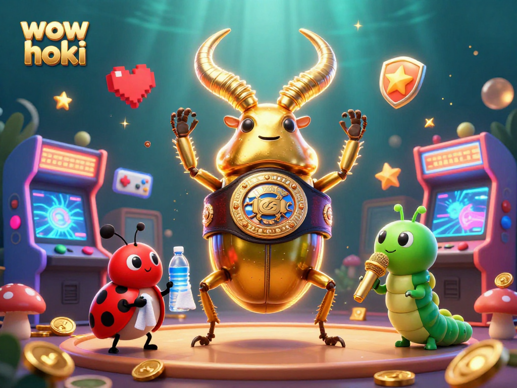 Mainkan wow hoki dengan gaya unik di dunia kasino 3D yang penuh warna.