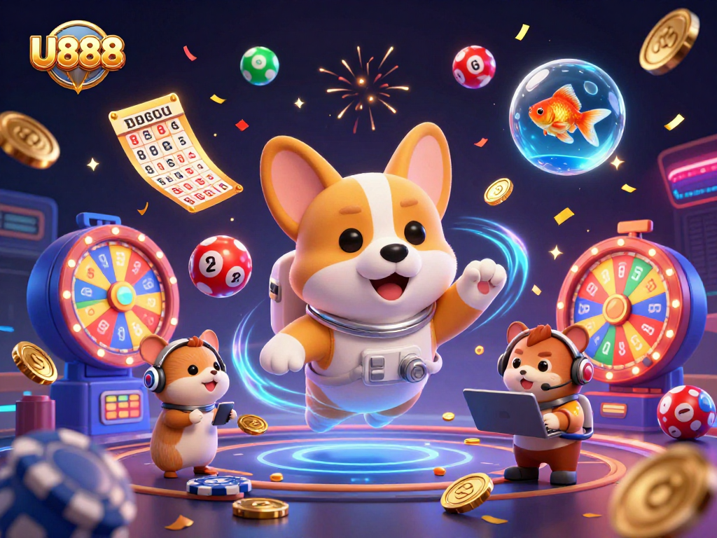 Experience thrilling games at U888 with exciting floating jackpots and dynamic lottery elements.