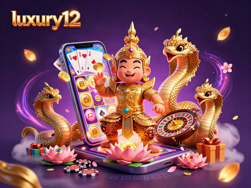 Engage in thrilling wins with luxury12 at a vibrant 3D casino showcase featuring exciting games.