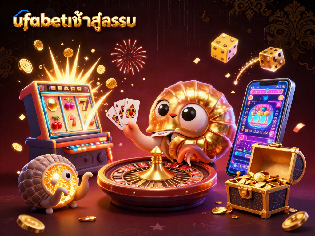 Experience thrilling ufabetเข้าสู่ระบบ as the ancient giant nautilus spins the roulette wheel with winning cards.