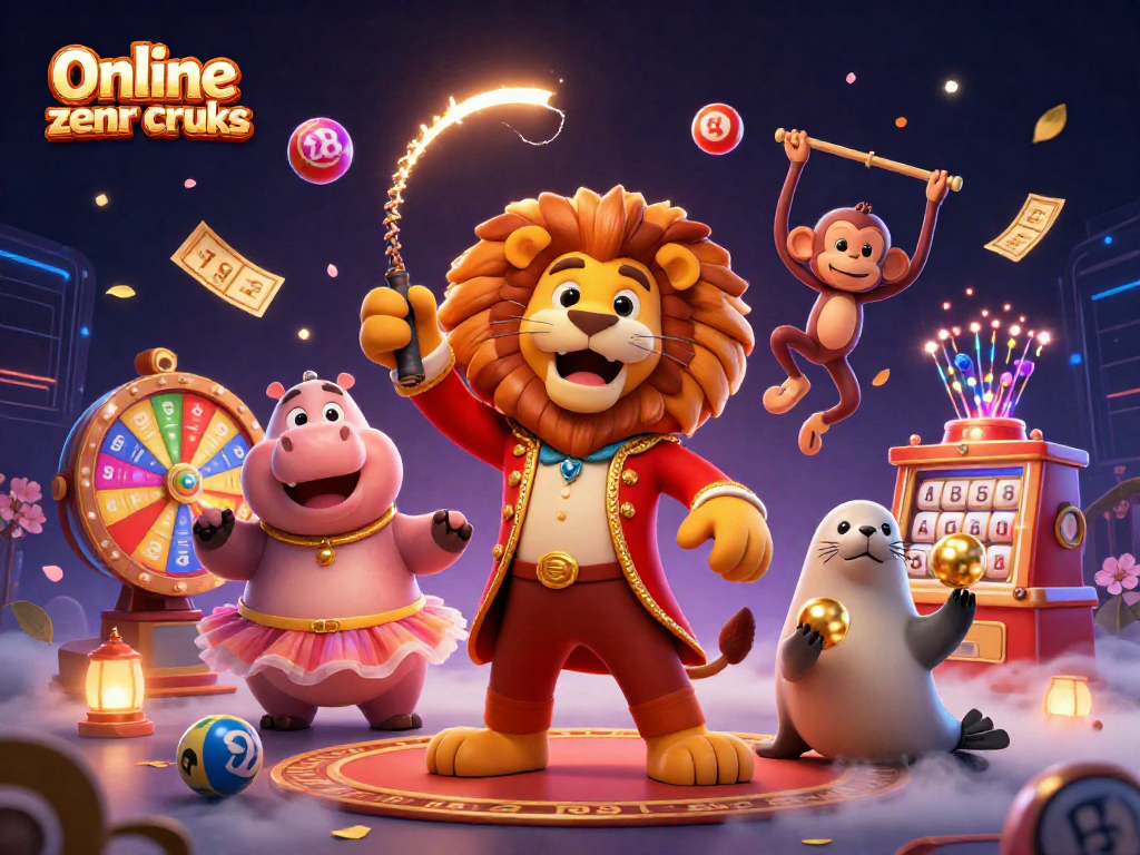 Menangkan pengalaman bermain di casino online zonder cruks dengan lion ringmaster dan karakter konyol lainnya.