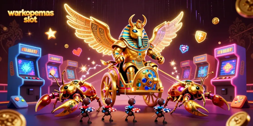 Menangkan permainan warkopemas slot dengan desain mesin slot yang menarik dan elemen permainan yang menyenangkan