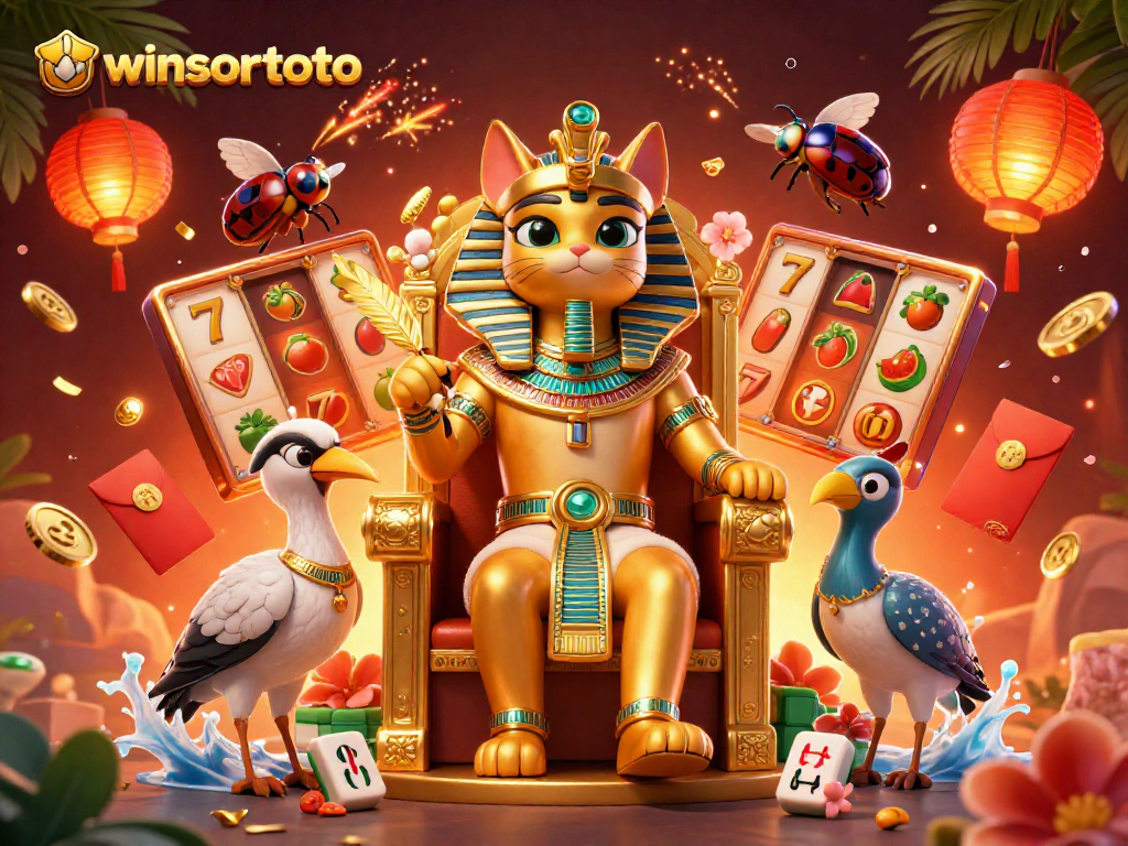 Menangkan hadiah besar dengan winsortoto dalam ilustrasi kasino yang meriah dan memukau.
