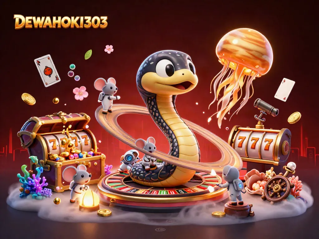DEWAHOKI303 menampilkan slot online menarik dan karakter menghibur dalam permainan kasino.