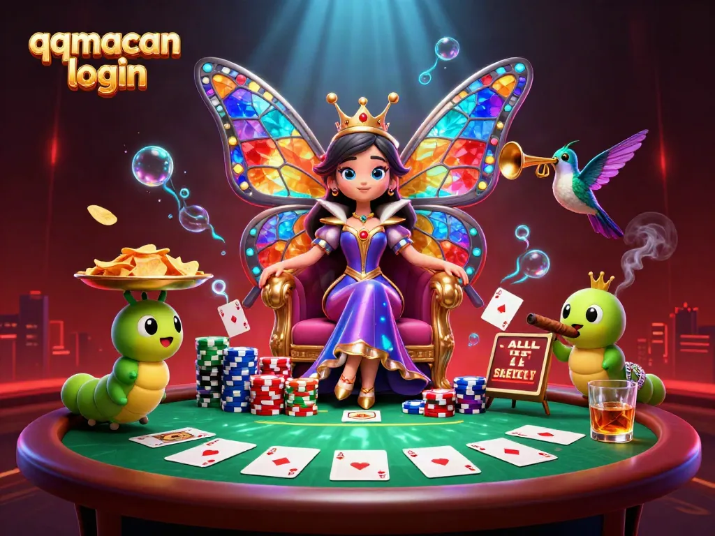 Experience seamless gameplay with QQMacan login at this vibrant digital casino, featuring stunning characters and rich gaming elements.