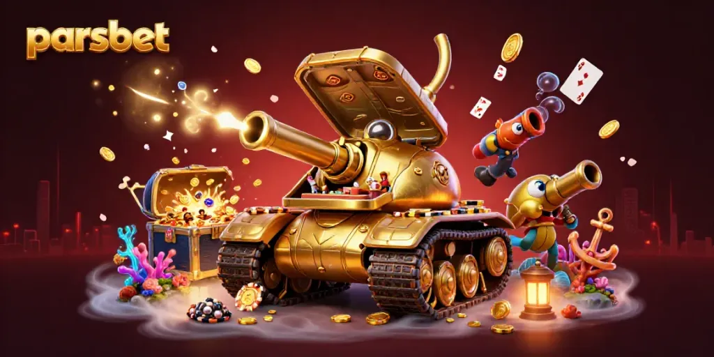 Parsbet dünyasında muhteşem altın böcek tankı ile casino atmosferini keşfedin.