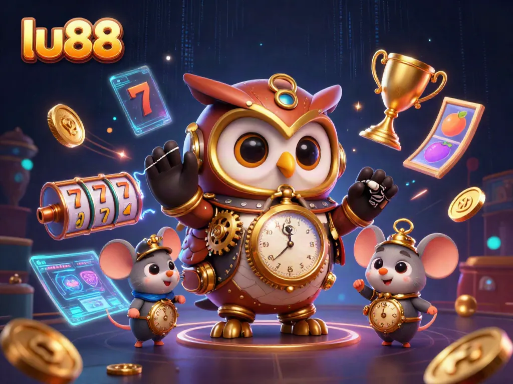 Spin the jackpot with lu88 in a visually stunning, dynamic casino scene full of excitement.