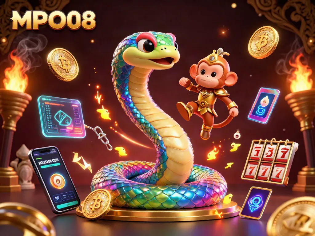 MPO08 offers vibrant slot gameplay with dynamic characters and dazzling casino elements, ensuring an engaging experience.