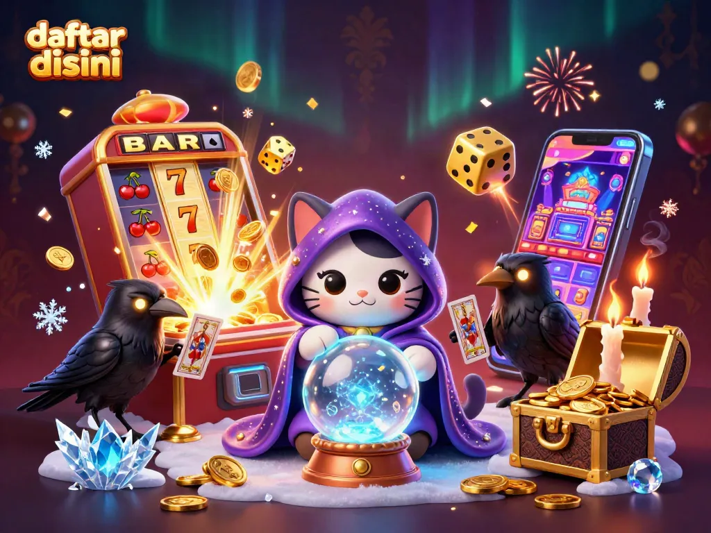 Daftar disini untuk merasakan pengalaman bermain kasino yang menyenangkan dengan karakter unik dan slot mesin 3D!