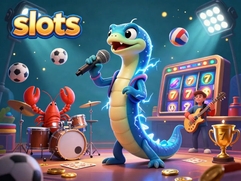 Play colorful slots in an underwater casino scene with vibrant characters and dynamic elements.