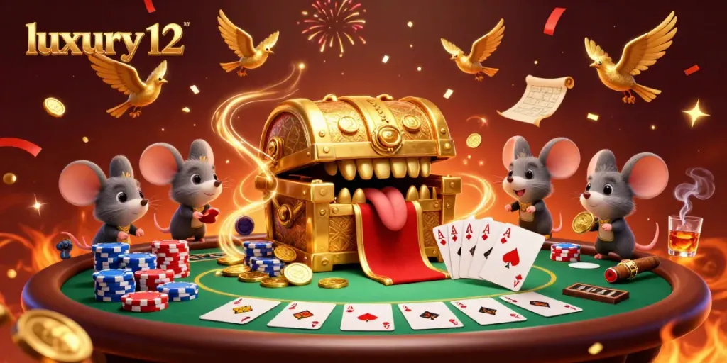 Raih kemenangan luar biasa dengan luxury12 di gulungan slot dan poker meja glamor!