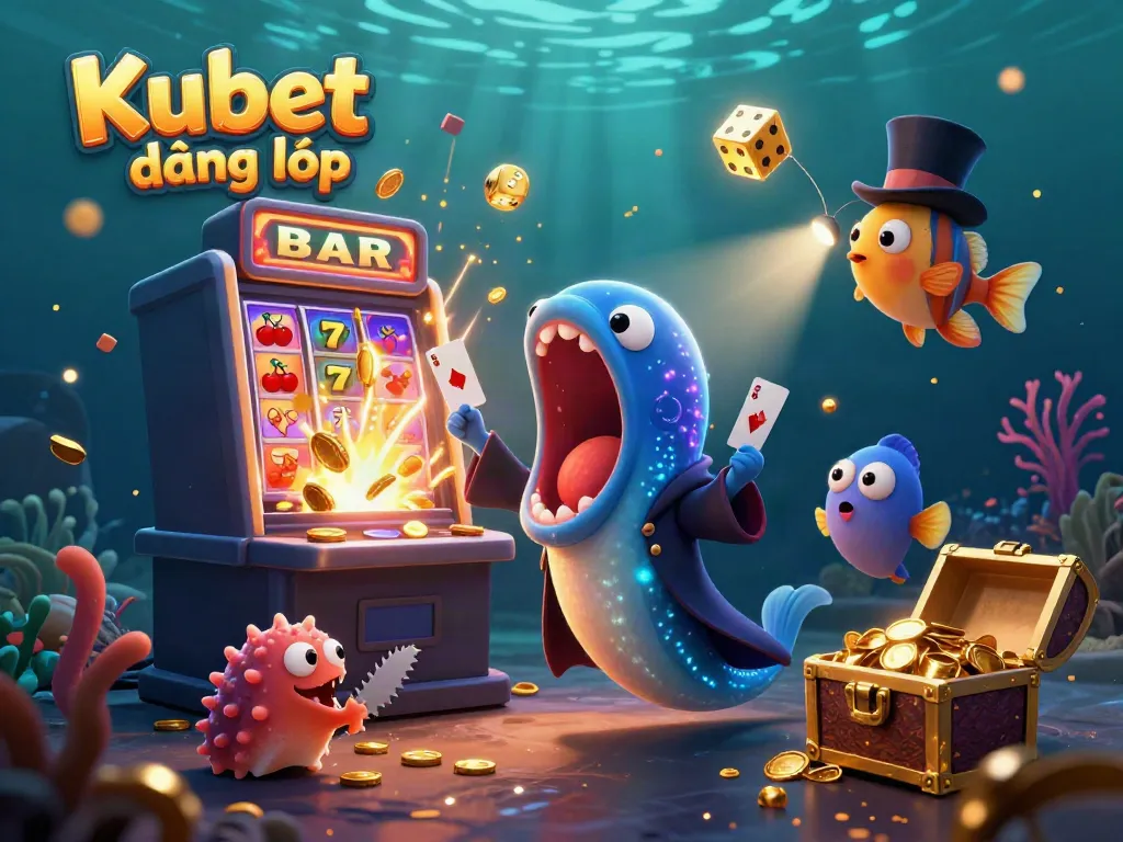 Engage with Kubet đăng nhập and enjoy thrilling card tricks in a vibrant underwater casino adventure.