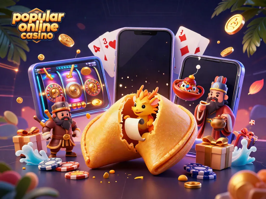 Engage in the most popular online casino experience with dynamic game elements showcasing thrills and fortune.