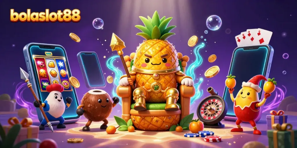 Experience daily bonuses at bolaslot88 with engaging slot games and vibrant casino characters.